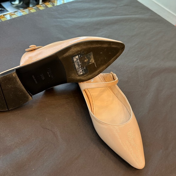 Prada leather Mary Jane flats - Picture 3 of 4